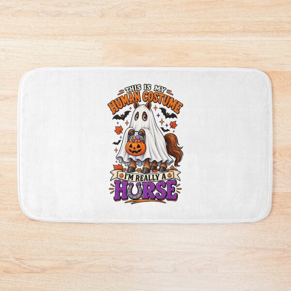 Item preview, This Is My Human Costume Halloween Horse Shirt, Funny Ghost Horse Costume, Cute Halloween Horse Lover Gift designed and sold by Ayden World.