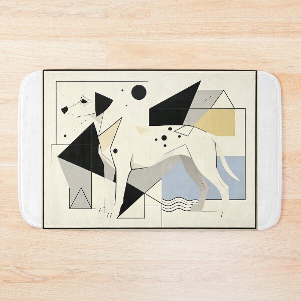 Item preview, cubist animal artwork designed and sold by forget45studio.