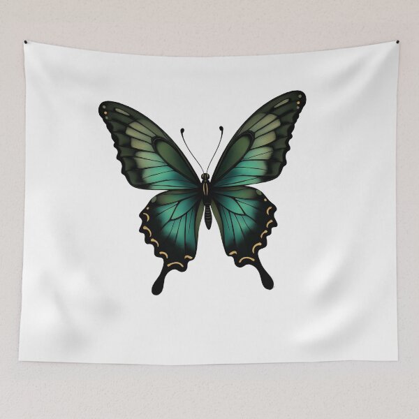 Item preview, Emerald Green Butterfly Fantasy designed and sold by profustock.