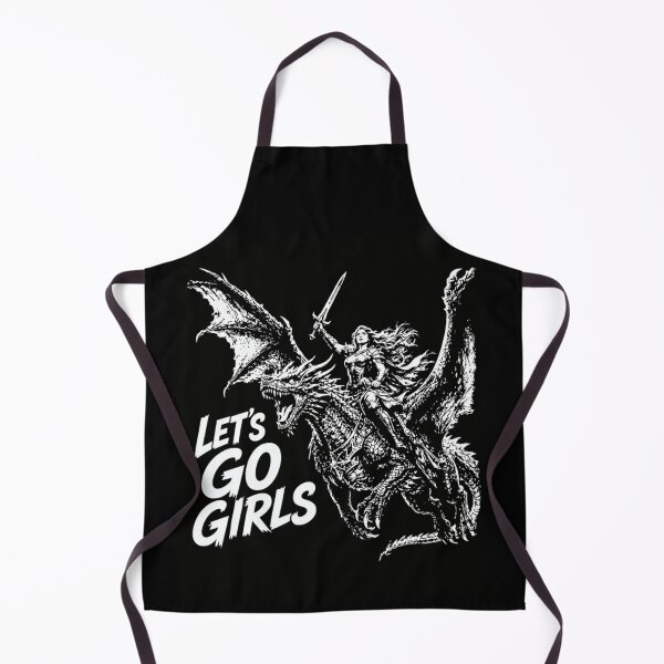 Item preview, Let's Go Girls Dragon Rider Female Warrior Fantasy Bookish designed and sold by haitrieuic96.