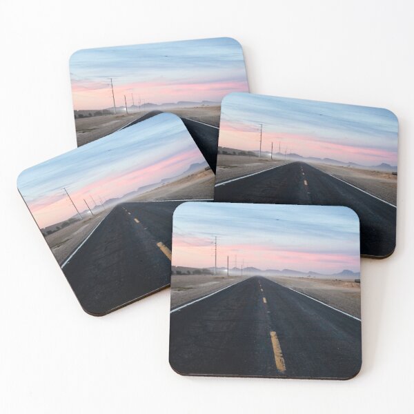 Item preview, Empty Desert Road Sunset Horizon Photography designed and sold by HistoryDesigns.