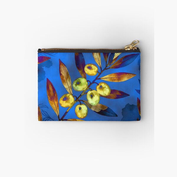 Item preview, Golden olive on blue designed and sold by Sigtrix.