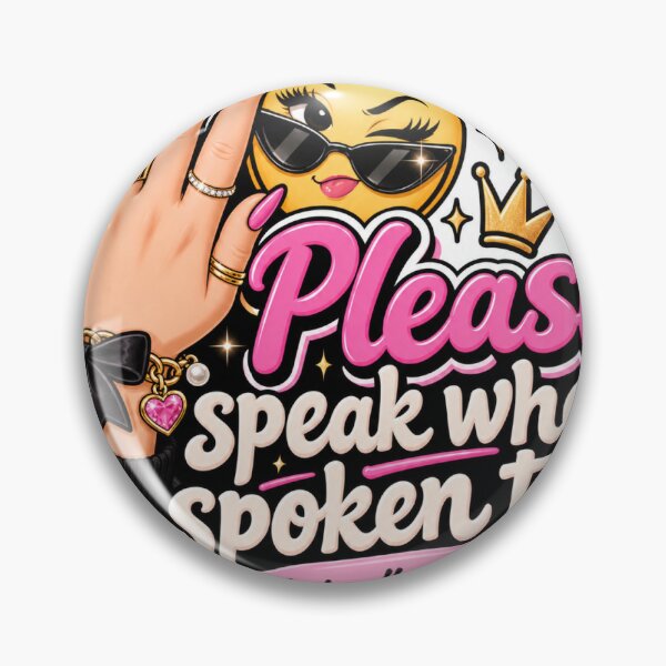 Item preview, Talk to My Hand - Sassy Attitude & Unbothered Vibe Sticker designed and sold by Saniyamirza07.