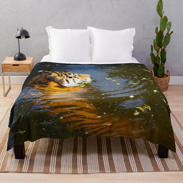 Item preview, Bathing Tiger designed and sold by Murph's Images.