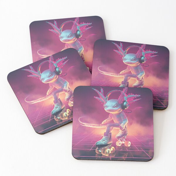 Item preview, Neon Glide Axolotl designed and sold by ONYX Pixee.