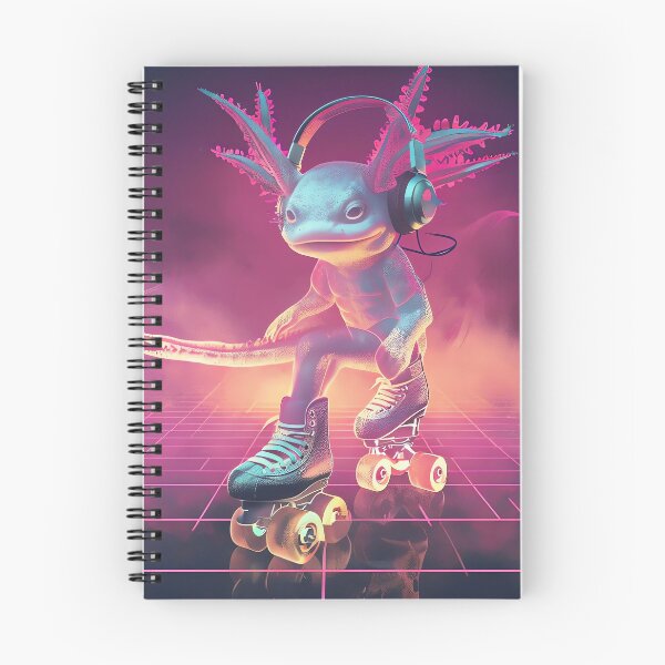 Item preview, Neon Glide Axolotl designed and sold by ONYX Pixee.