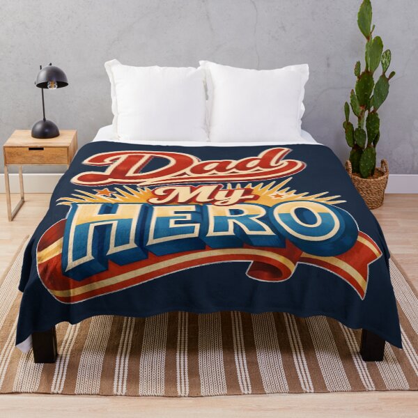 Item preview, Retro Dad My Hero Vintage Cinema Poster Banner designed and sold by DeliaDesignsCo.