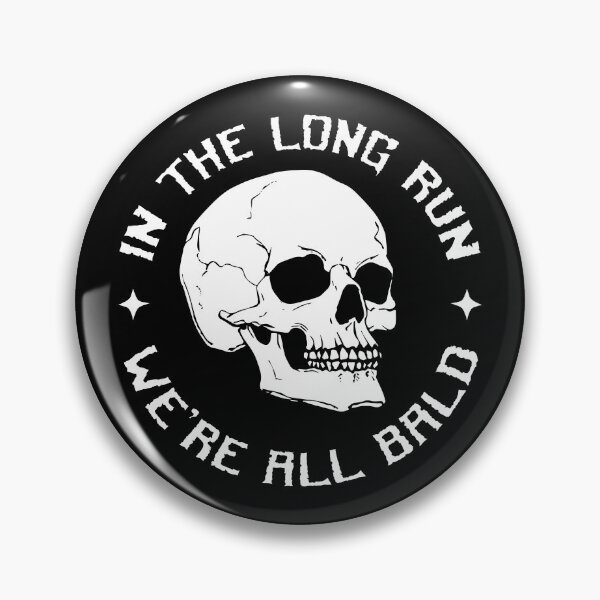 Item preview, We're All Bald Skull designed and sold by Kim Walks the Plank.