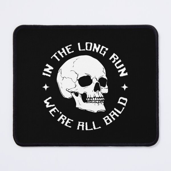 Item preview, We're All Bald Skull designed and sold by Kim Walks the Plank.