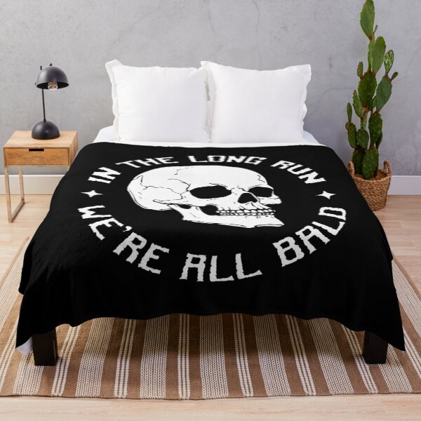 Item preview, We're All Bald Skull designed and sold by Kim Walks the Plank.