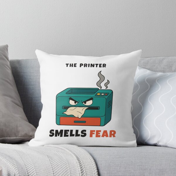 Item preview, The Printer Smells Fear Funny IT Support Sysadmin Humor light designed and sold by abdoali102.