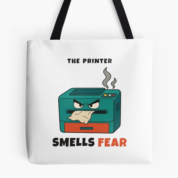 Item preview, The Printer Smells Fear Funny IT Support Sysadmin Humor light designed and sold by abdoali102.