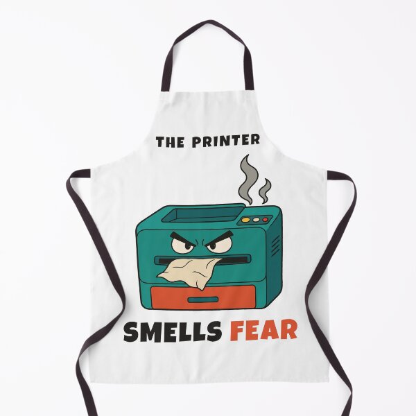 Item preview, The Printer Smells Fear Funny IT Support Sysadmin Humor light designed and sold by abdoali102.