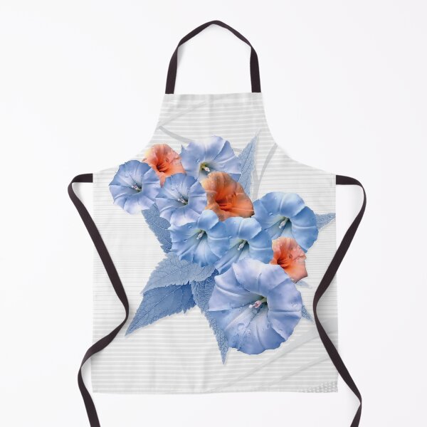 Item preview, Blue Tone Moonflower Floral Art designed and sold by Dahneray1.