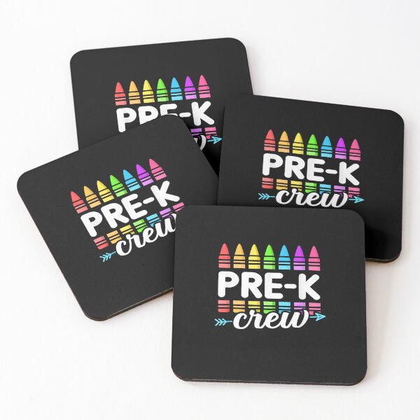 Item preview, Colorful Pre-K Crew Crayon Teacher Shirt designed and sold by ianpowell39.