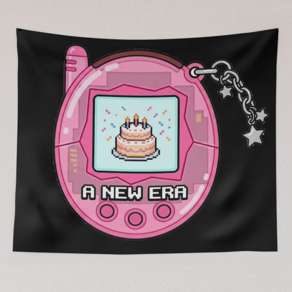 Item preview, Pink Virtual Pet - Leveling Up Y2K designed and sold by conamor-bymel.