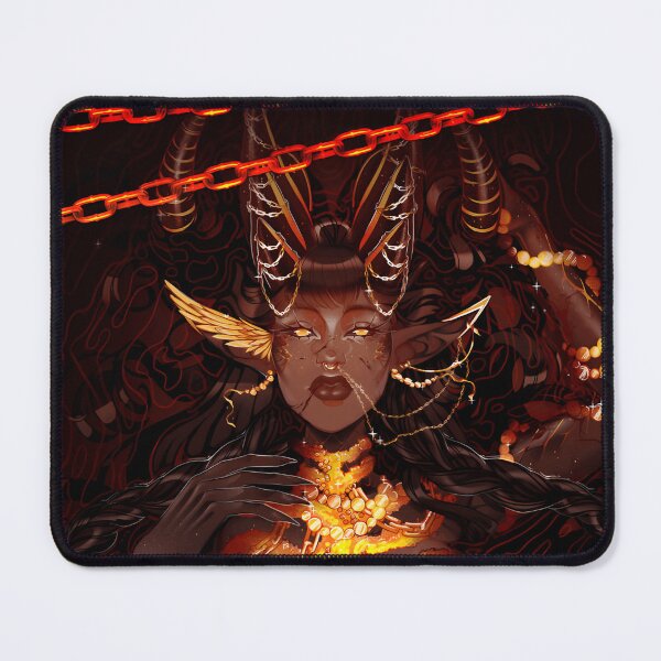 Item preview, Fiery Demon Woman with Golden Chains designed and sold by Baby-Care.