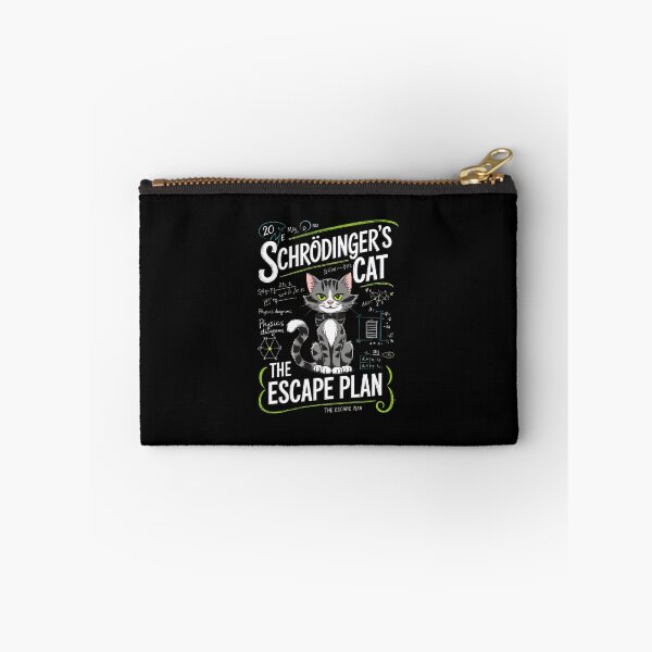 Item preview, Schrodinger's Cat Escape Plan Physics Humor designed and sold by OlyvieArt.