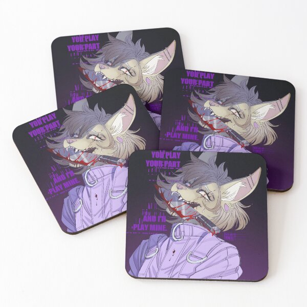 Item preview, Anthropomorphic Fox with Bloody Knife in Mouth designed and sold by Baby-Care.