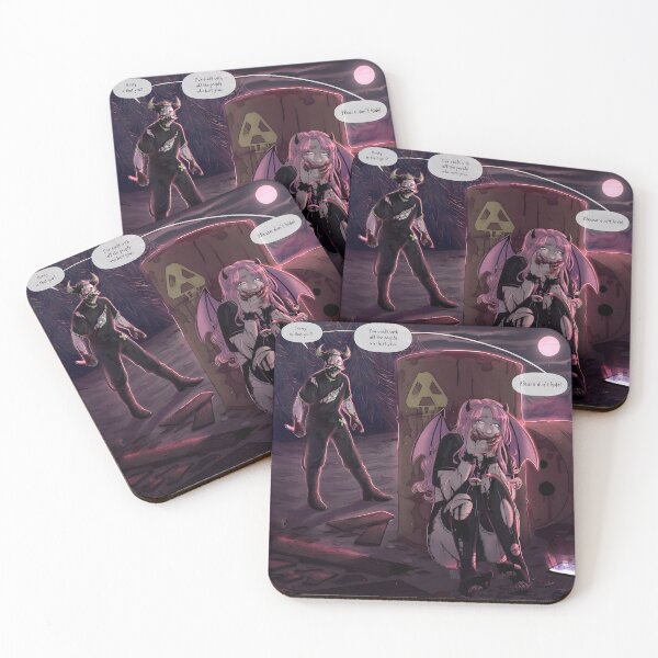 Item preview, Distressed Demon Couple in Moonlit Forest designed and sold by Baby-Care.