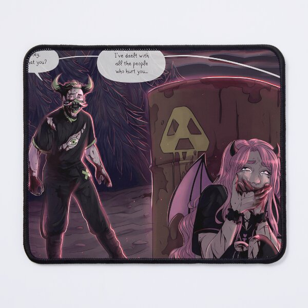 Item preview, Distressed Demon Couple in Moonlit Forest designed and sold by Baby-Care.