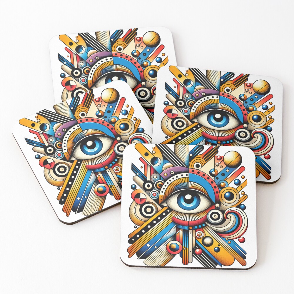 Item preview, Coasters (Set of 4) designed and sold by ChicClicker.