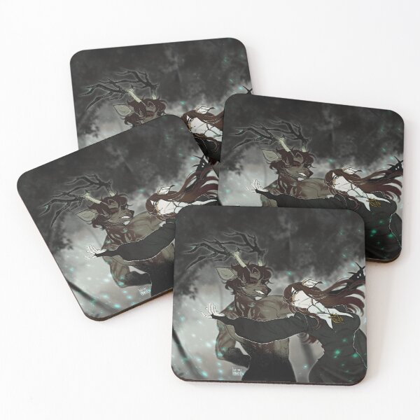 Item preview, Mystical Deer and Woman Dance in Enchanted Forest designed and sold by Baby-Care.