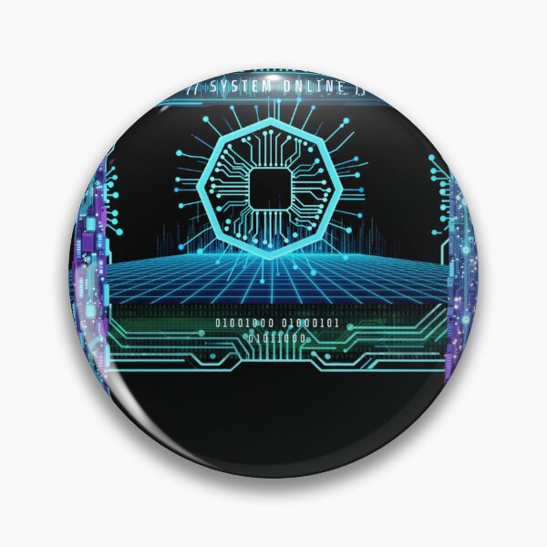 Item preview, Sci-Fi Circuit Microchip HUD Frame Artwork designed and sold by O&Z Design .