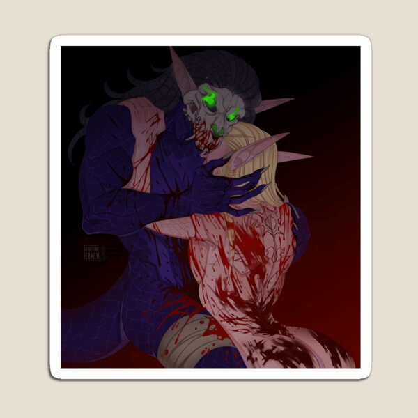 Item preview, Dark Fantasy Demon Embrace with Blood designed and sold by Baby-Care.