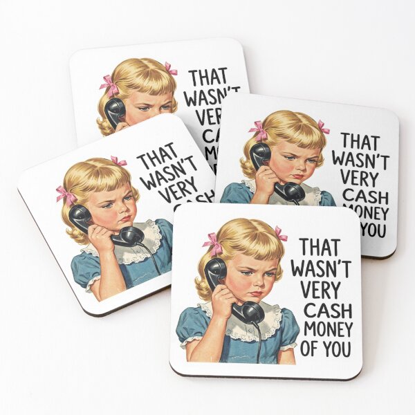 Item preview, That Wasn't Very Cash Money Of You Meme Sarcastic Vintage Comic designed and sold by raedattia.