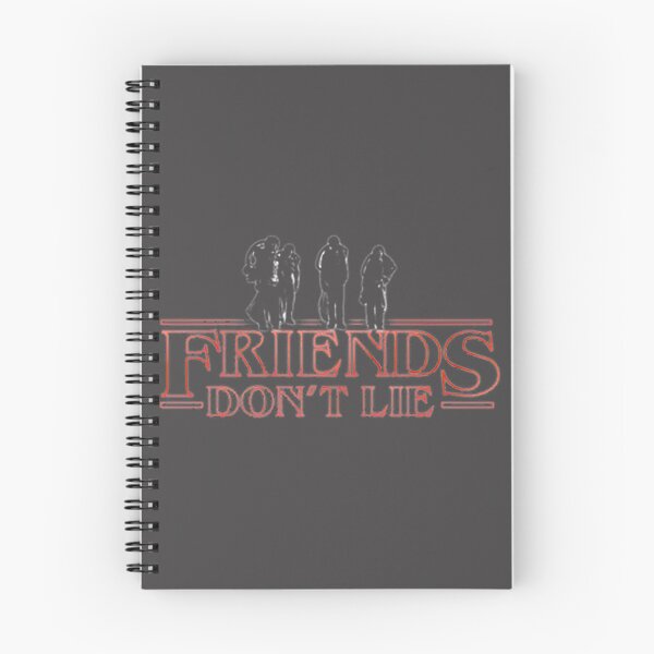 Item preview, Stranger Things Friends Dont Lie Retro Hawkins Eleven Quote PERFECT GIFT FOR YOU AND FRIENDS designed and sold by Sarah Remaj.