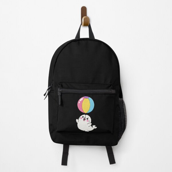 Item preview, Funny Seal Balancing Balloon Kawaii Embroidery Patch designed and sold by ColorSplash123.
