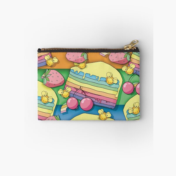 Item preview, Cute Rainbow Crepe Cake and Bumble Bees designed and sold by Karin Taylor.