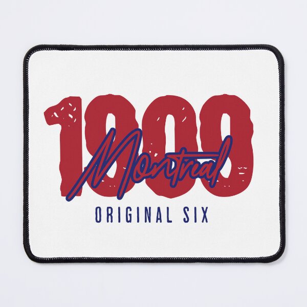 Item preview, Original Six Montreal Hockey Vintage Retro designed and sold by Red-since-1892.