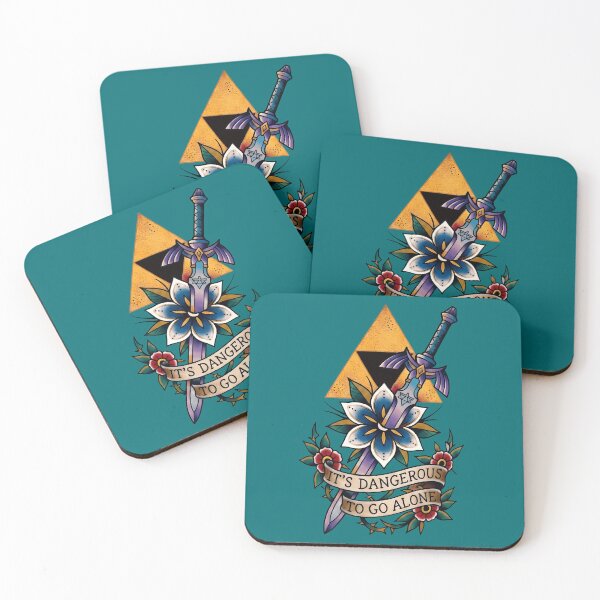Item preview, Traditional Zelda Master Sword Tattoo designed and sold by Fictional Ink Society.