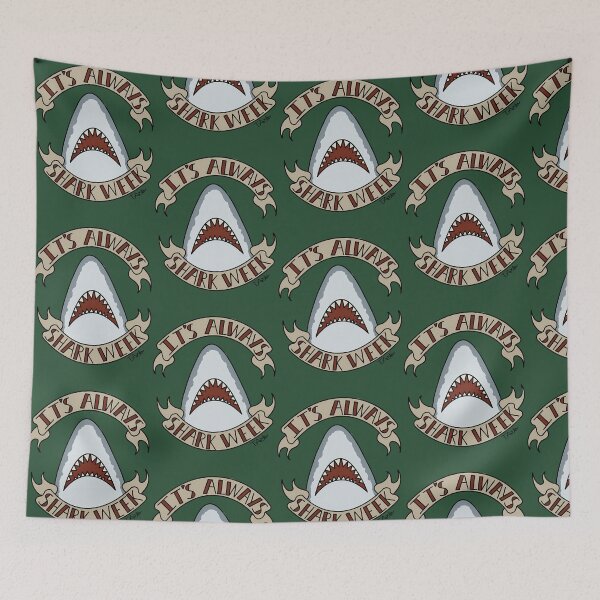 Item preview, It'S Always Shark Week 551 designed and sold by Galagado.
