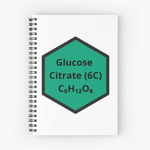 Item preview, Glucose Citrate C6H12O6 Chemical Formula - Science & Biology Hexagon designed and sold by Molecularmerch.