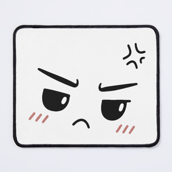 Item preview, Cute Angry Face – Funny Grumpy Mood designed and sold by RoNdilla.