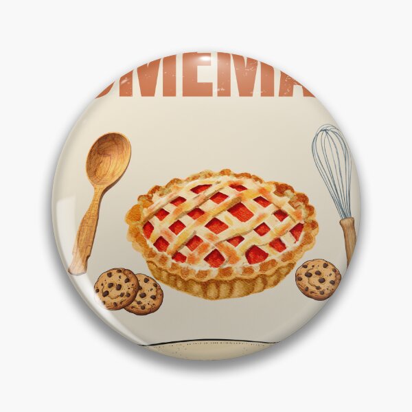 Item preview, Happiness Is Homemade Vintage Baking Pie Baker Design designed and sold by Uvclick.
