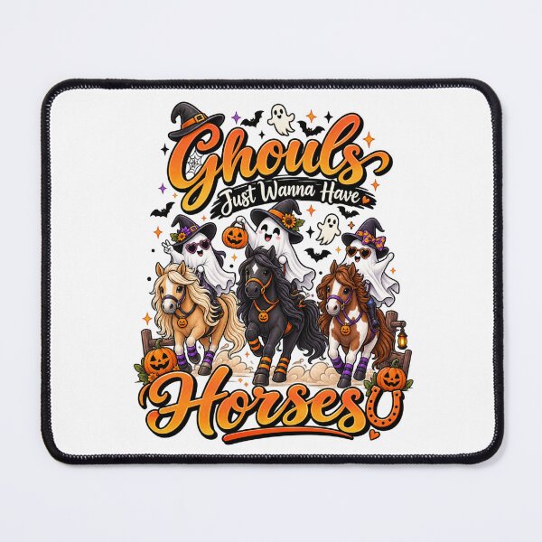 Item preview, Horse Lover Halloween – Ghosts Just Wanna Have Horses designed and sold by Ayden World.