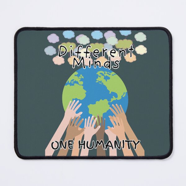 Item preview, Different Minds One Humanity – Neurodiversity & Unity Design designed and sold by Teale-Studio.