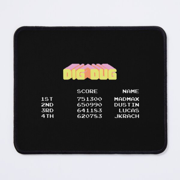 Item preview, Stranger Things Dig Dug High Score Retro Arcade Game Art LIMITED EDITION designed and sold by Sarah Remaj.