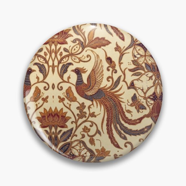 Item preview, Vintage Indian Peacock Floral Ornamental Pattern designed and sold by FashioonTrends.