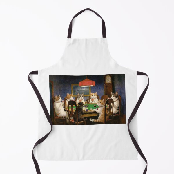 Item preview, Cats Playing poker , Art Homage designed and sold by CornershopTee.