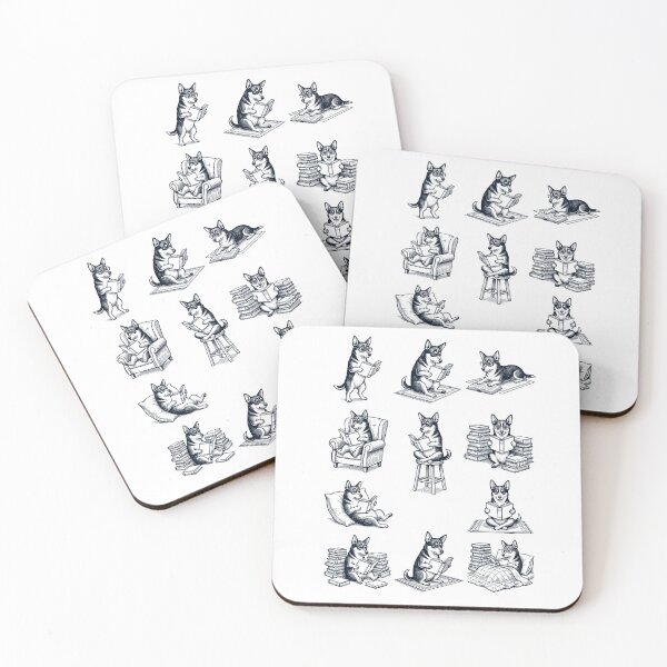 Item preview, Vintage Lancashire Heeler Book Reader Reading Dog Lover designed and sold by dian-rody-crest.