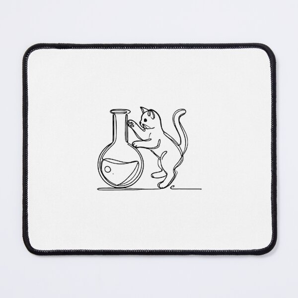 Item preview, Chemistry Cat Scientist – Cute Feline with Laboratory Glassware designed and sold by ChicClicker.