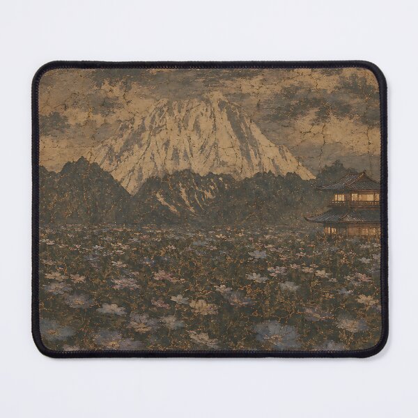 Item preview, Series The Glow of the Pagoda Part 5 Harbor of Strength.(Ancient Mural) designed and sold by MaxDreamsArt.