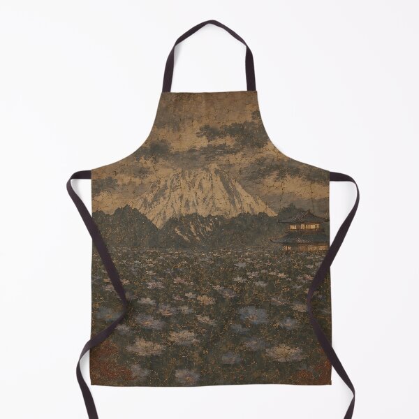 Item preview, Series The Glow of the Pagoda Part 5 Harbor of Strength.(Ancient Mural) designed and sold by MaxDreamsArt.