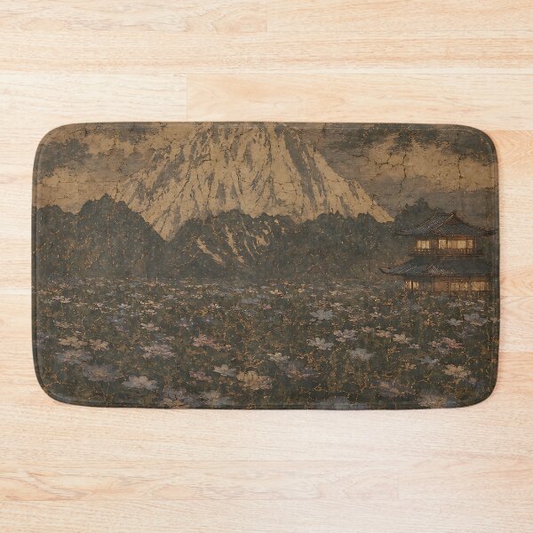 Item preview, Series The Glow of the Pagoda Part 5 Harbor of Strength.(Ancient Mural) designed and sold by MaxDreamsArt.