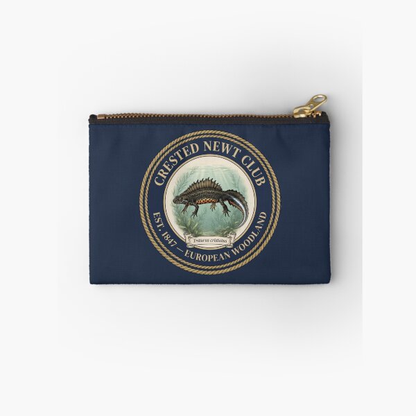 Item preview, Crested Newt Club Vintage Badge Pond Wildlife designed and sold by CalmCapy Co.